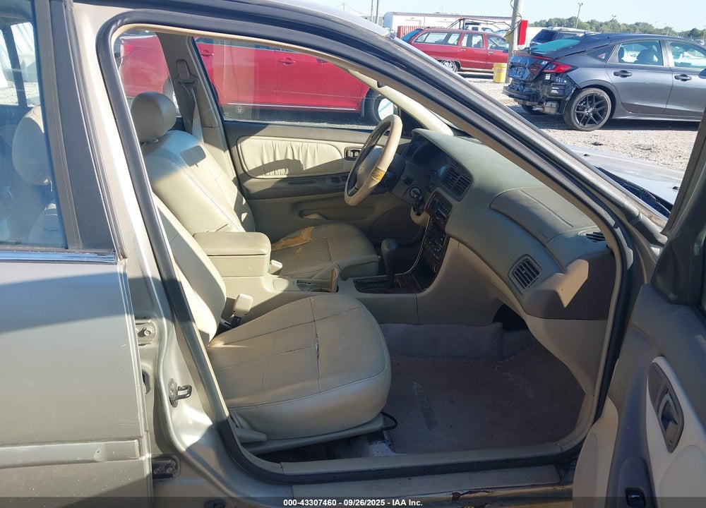 2000 NISSAN ALTIMA GLE/GXE/SE VIN: 1N4DL01A7YC125559