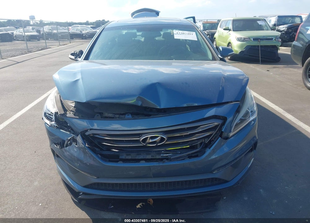 2016 HYUNDAI SONATA SPORT VIN: 5NPE34AF6GH393068