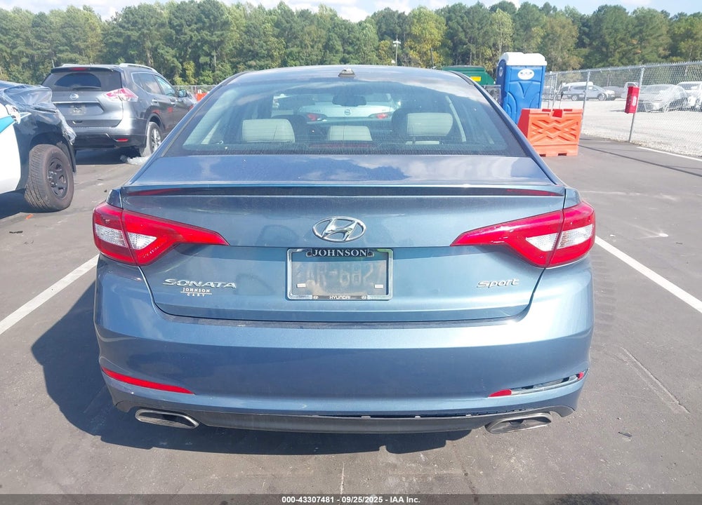 2016 HYUNDAI SONATA SPORT VIN: 5NPE34AF6GH393068