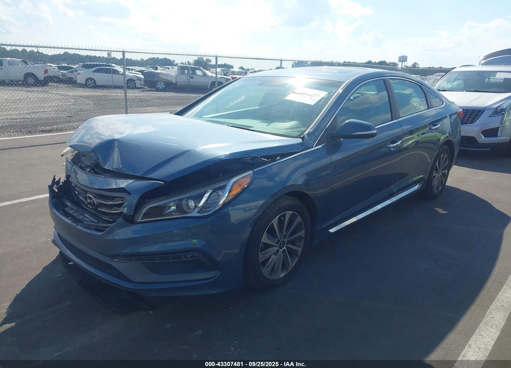 2016 HYUNDAI SONATA SPORT VIN: 5NPE34AF6GH393068