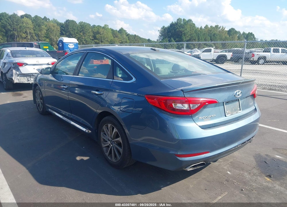 2016 HYUNDAI SONATA SPORT VIN: 5NPE34AF6GH393068