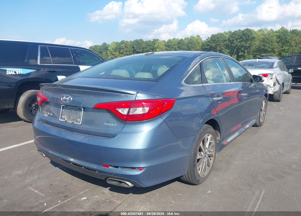 2016 HYUNDAI SONATA SPORT VIN: 5NPE34AF6GH393068