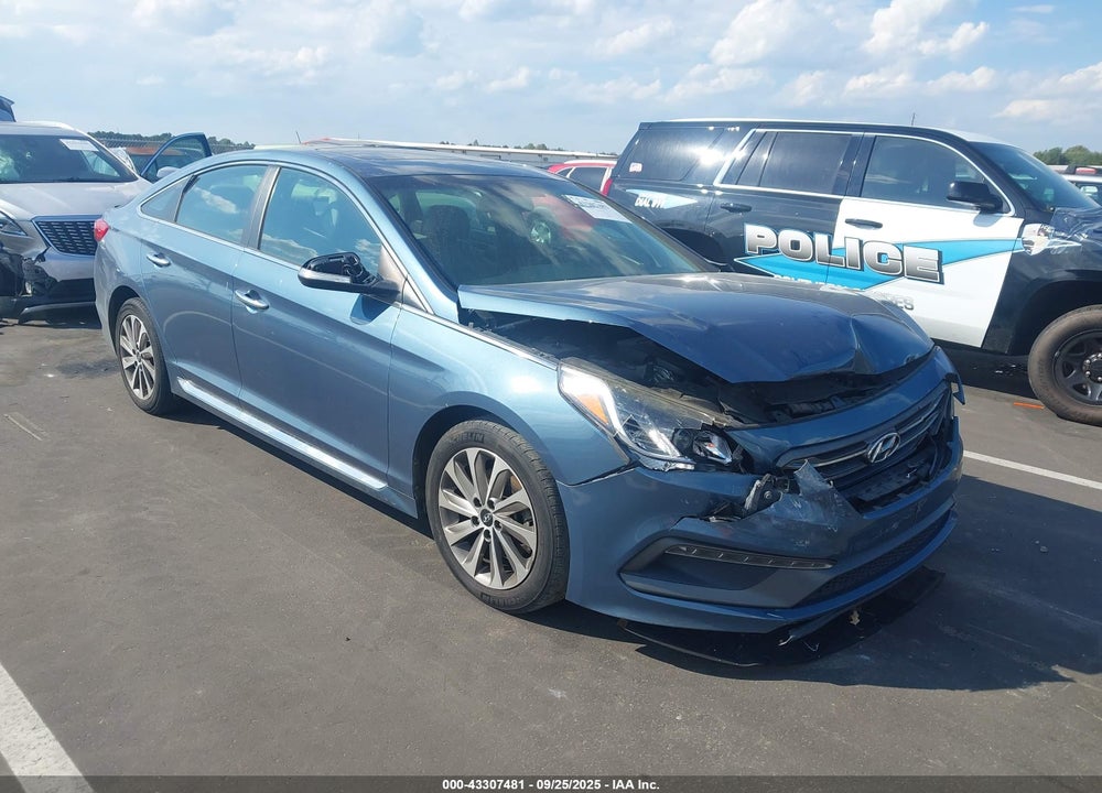2016 HYUNDAI SONATA SPORT VIN: 5NPE34AF6GH393068