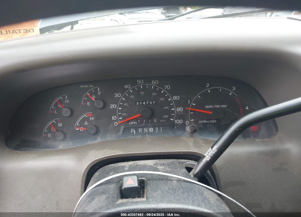 2000 FORD F-250 LARIAT/XL/XLT VIN: 1FTNX21F6YEE54073