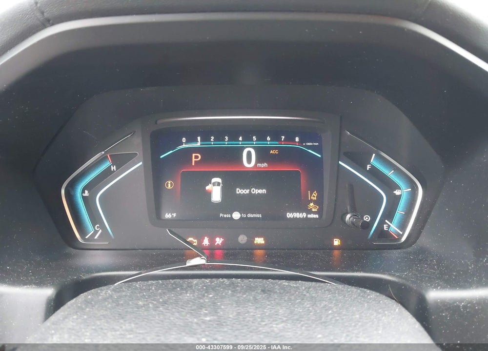 2019 HONDA ODYSSEY VIN: 5FNRL6H51KB023809