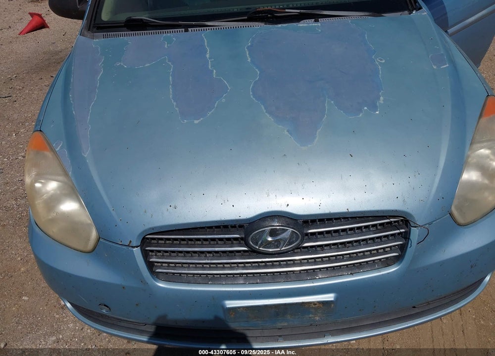 2008 HYUNDAI ACCENT GLS VIN: KMHCN46CX8U209981