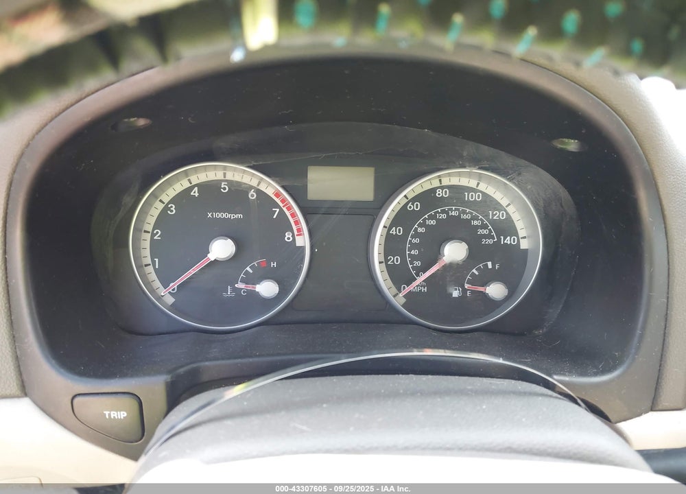 2008 HYUNDAI ACCENT GLS VIN: KMHCN46CX8U209981