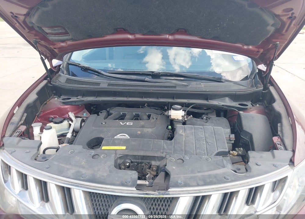 2009 NISSAN MURANO VIN: JN8AZ18UX9W104677
