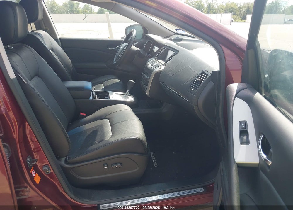 2009 NISSAN MURANO VIN: JN8AZ18UX9W104677