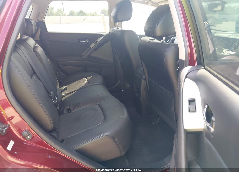 2009 NISSAN MURANO VIN: JN8AZ18UX9W104677