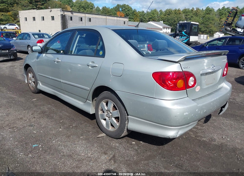 2003 TOYOTA COROLLA S VIN: 2T1BR32E63C149323