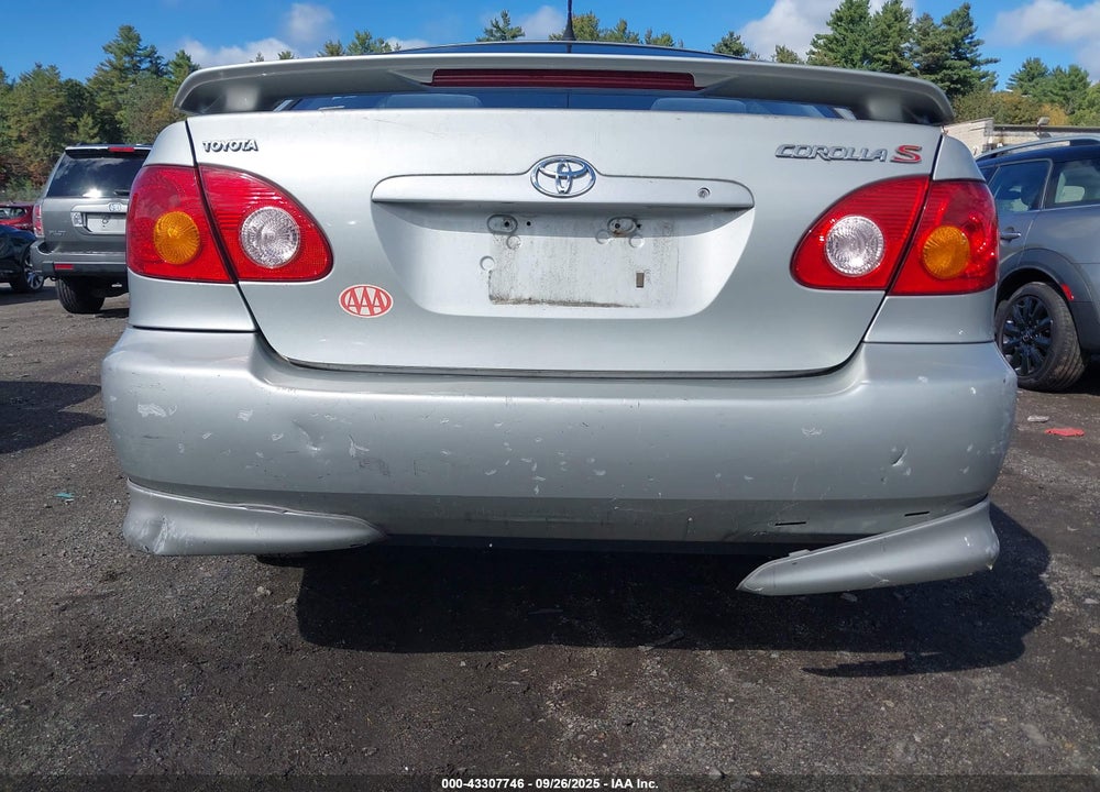 2003 TOYOTA COROLLA S VIN: 2T1BR32E63C149323