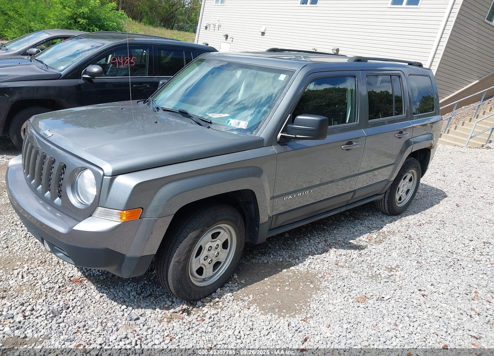 2011 JEEP PATRIOT VIN: 1J4NT1GA1BD289347