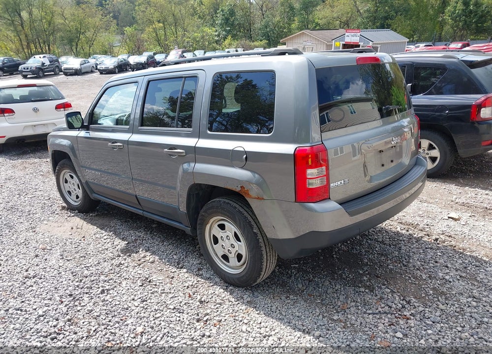 2011 JEEP PATRIOT VIN: 1J4NT1GA1BD289347