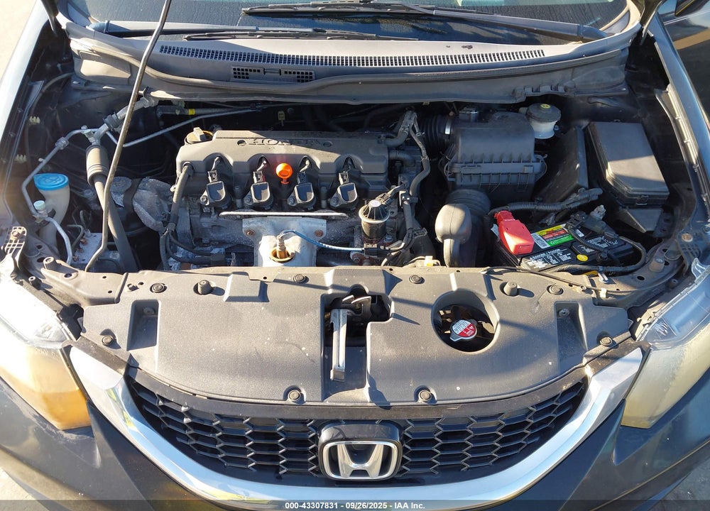 2013 HONDA CIVIC EX VIN: 19XFB2F81DE086414