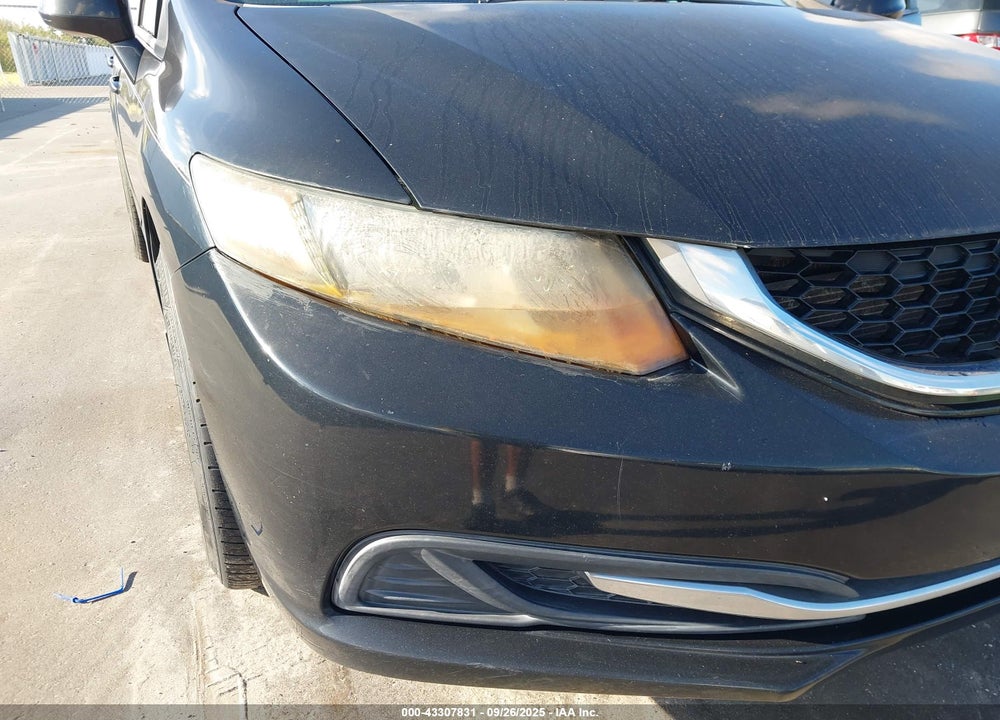 2013 HONDA CIVIC EX VIN: 19XFB2F81DE086414