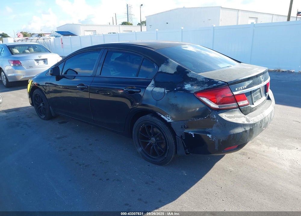 2013 HONDA CIVIC EX VIN: 19XFB2F81DE086414
