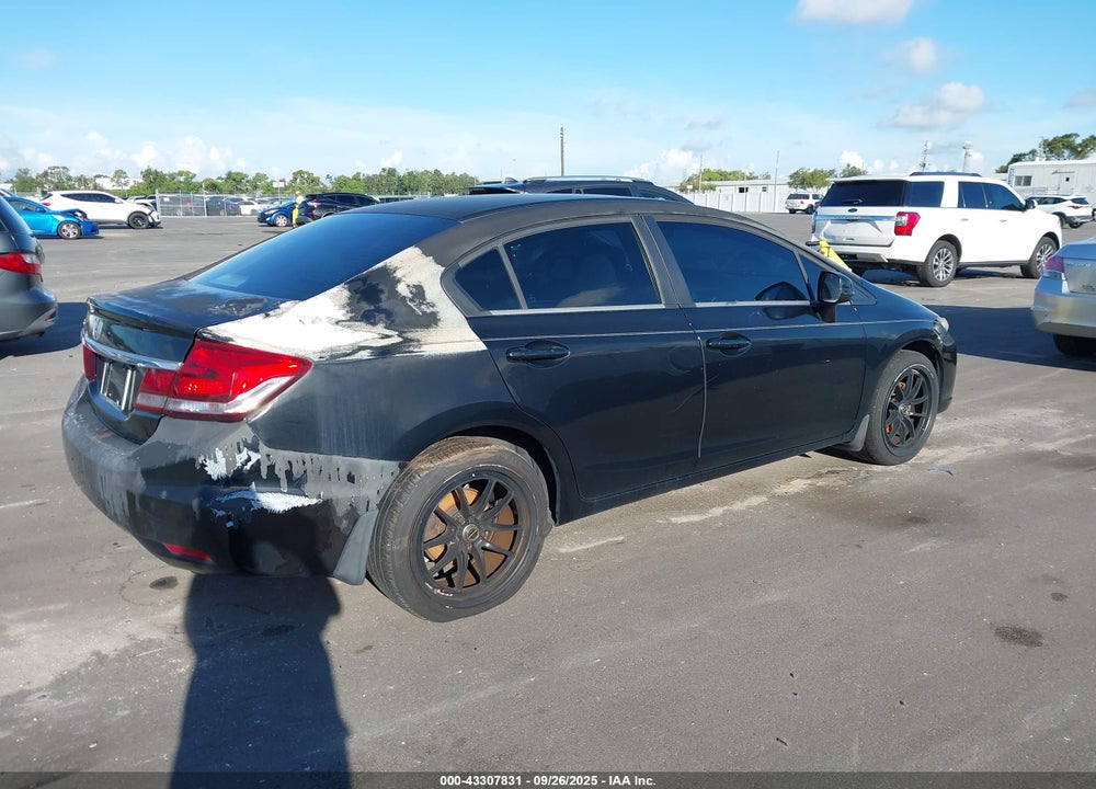 2013 HONDA CIVIC EX VIN: 19XFB2F81DE086414