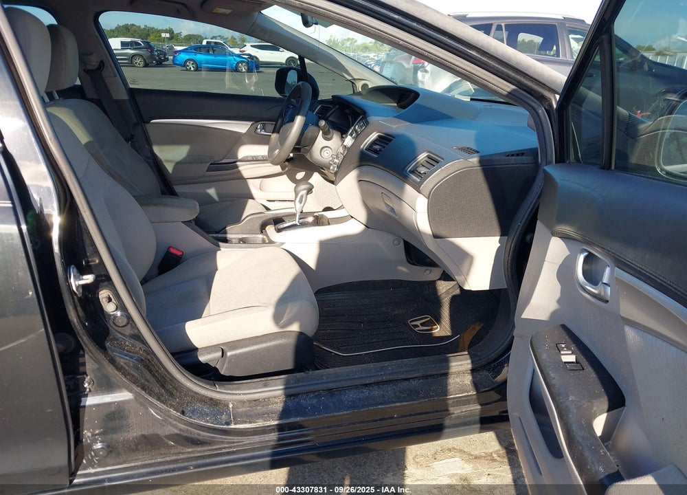 2013 HONDA CIVIC EX VIN: 19XFB2F81DE086414