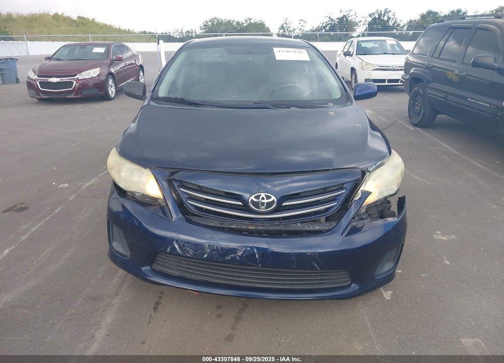 2013 TOYOTA COROLLA LE VIN: 2T1BU4EE3DC009618