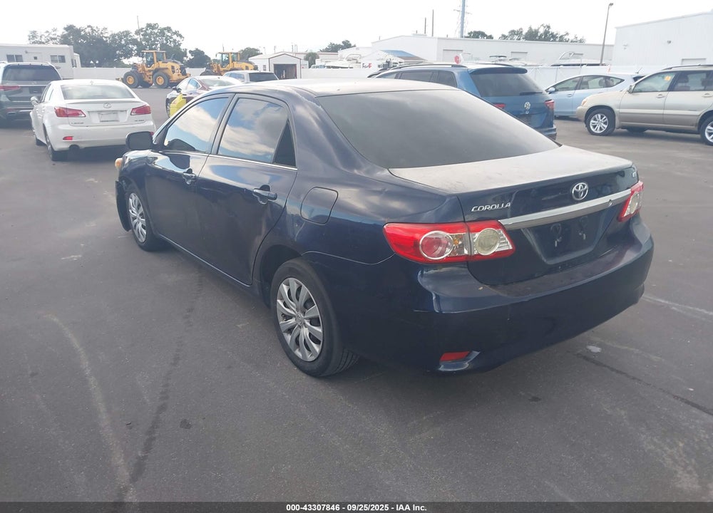 2013 TOYOTA COROLLA LE VIN: 2T1BU4EE3DC009618