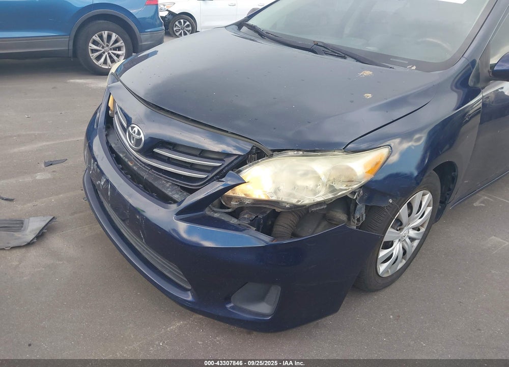 2013 TOYOTA COROLLA LE VIN: 2T1BU4EE3DC009618