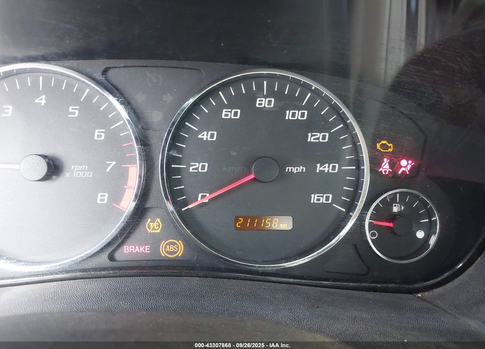 2005 CADILLAC CTS STANDARD VIN: 1G6DP567X50107243