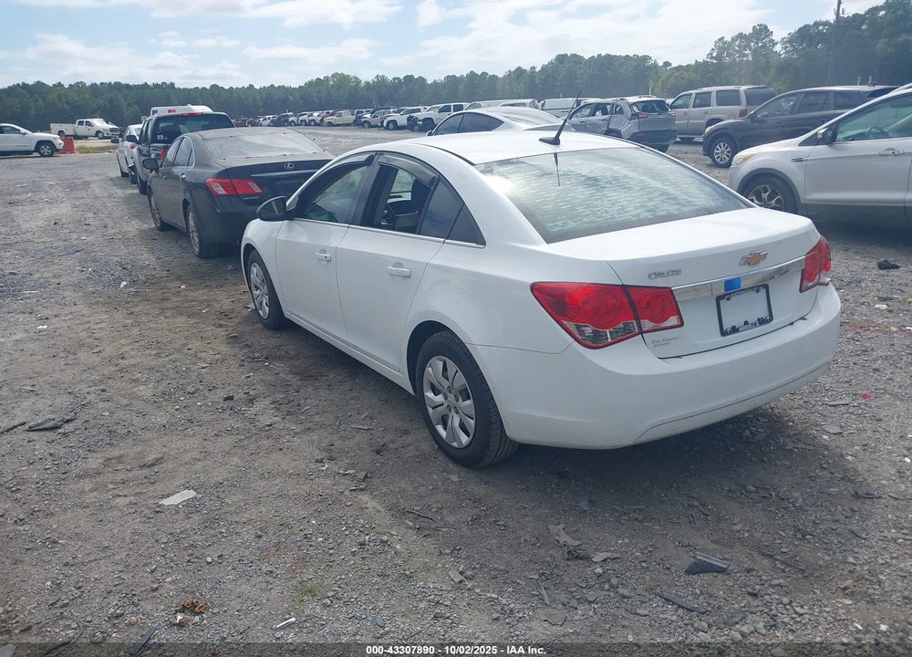 2012 CHEVROLET CRUZE VIN: 1G1PC5SHXC7145590