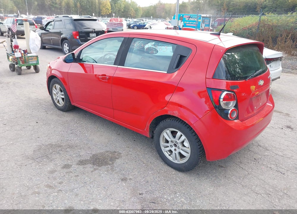 2013 CHEVROLET SONIC VIN: 1G1JC6SB1D4151594