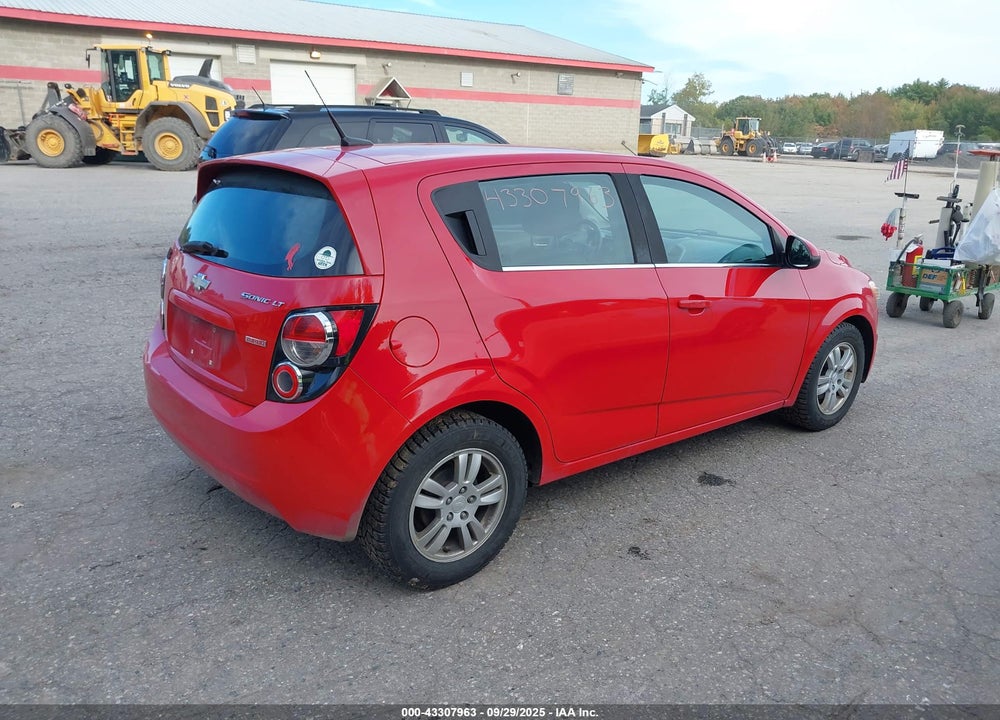 2013 CHEVROLET SONIC VIN: 1G1JC6SB1D4151594