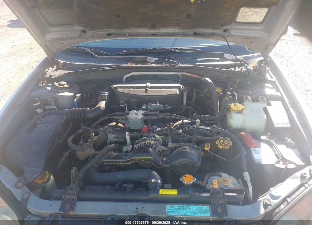2004 SUBARU IMPREZA OUTBACK SPORT VIN: JF1GG68564H820108