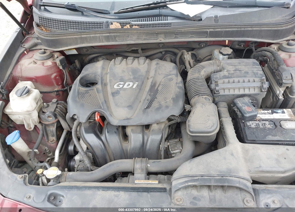 2011 HYUNDAI SONATA GLS VIN: 5NPEB4AC6BH205182