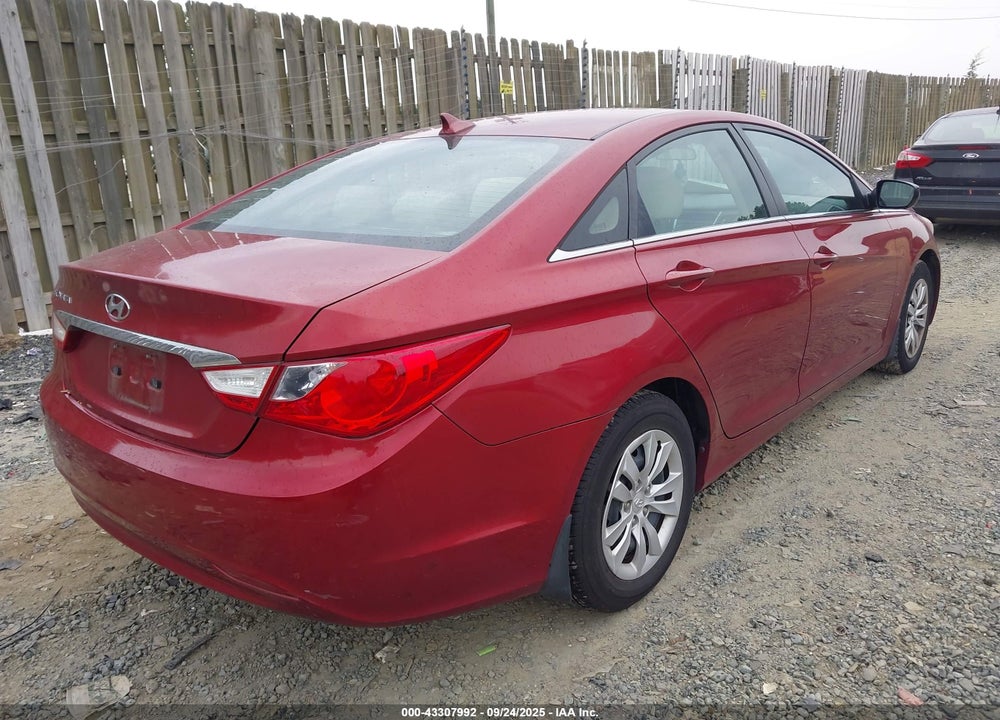 2011 HYUNDAI SONATA GLS VIN: 5NPEB4AC6BH205182