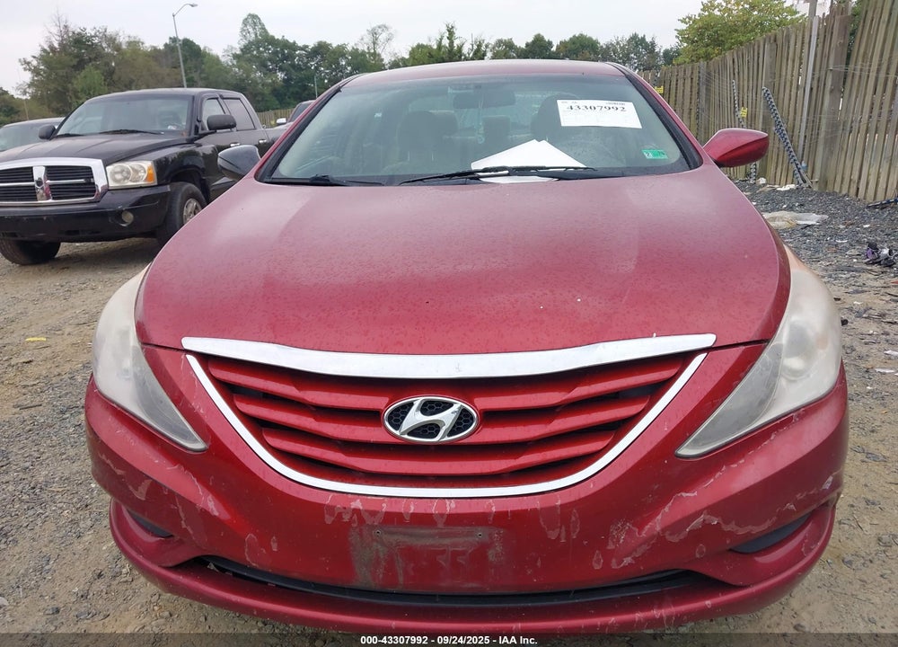 2011 HYUNDAI SONATA GLS VIN: 5NPEB4AC6BH205182