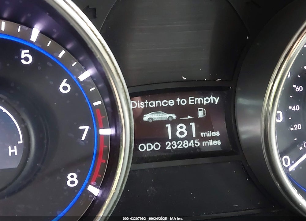 2011 HYUNDAI SONATA GLS VIN: 5NPEB4AC6BH205182
