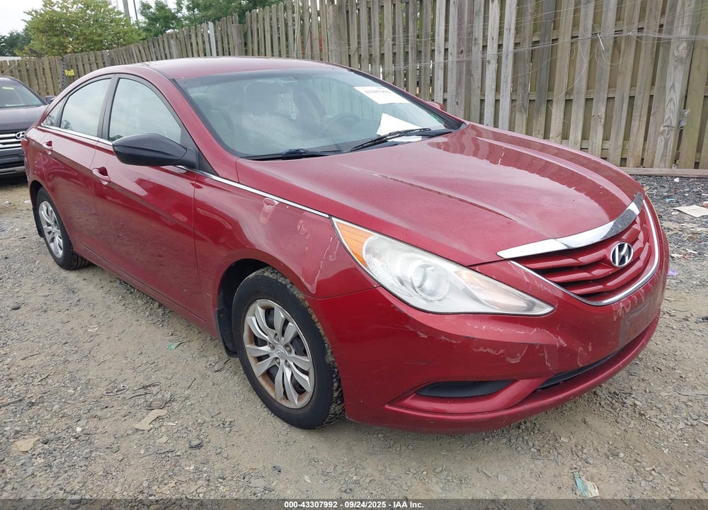2011 HYUNDAI SONATA GLS VIN: 5NPEB4AC6BH205182