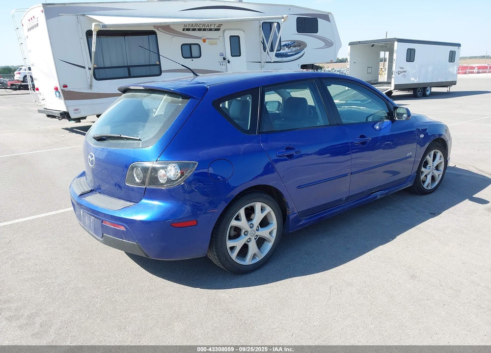 2007 MAZDA 3 S GRAND TOURING VIN: JM1BK343671667023