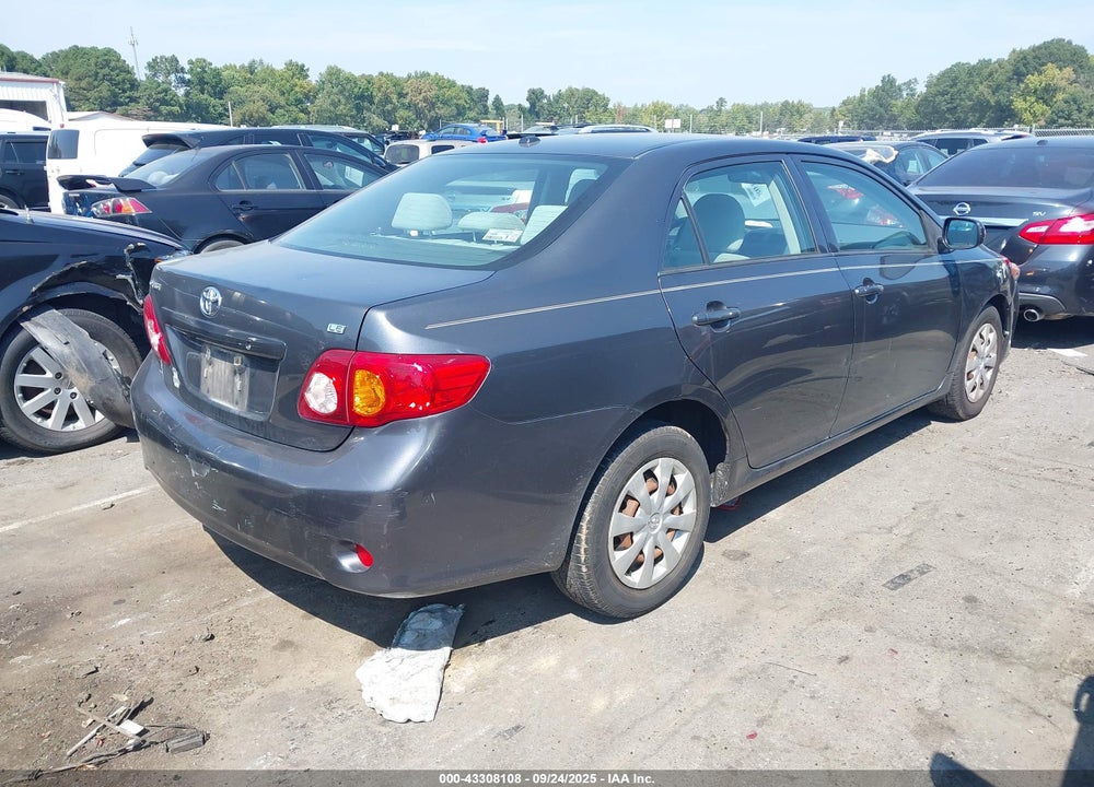 2009 TOYOTA COROLLA LE VIN: JTDBL40E299082664