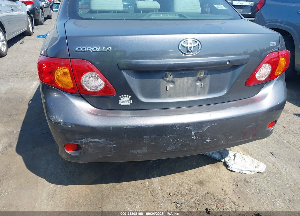 2009 TOYOTA COROLLA LE VIN: JTDBL40E299082664