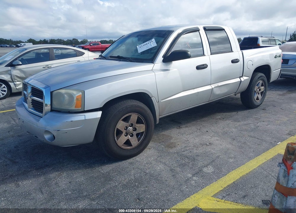 2006 DODGE DAKOTA SLT VIN: 1D7HW48KX6S624471