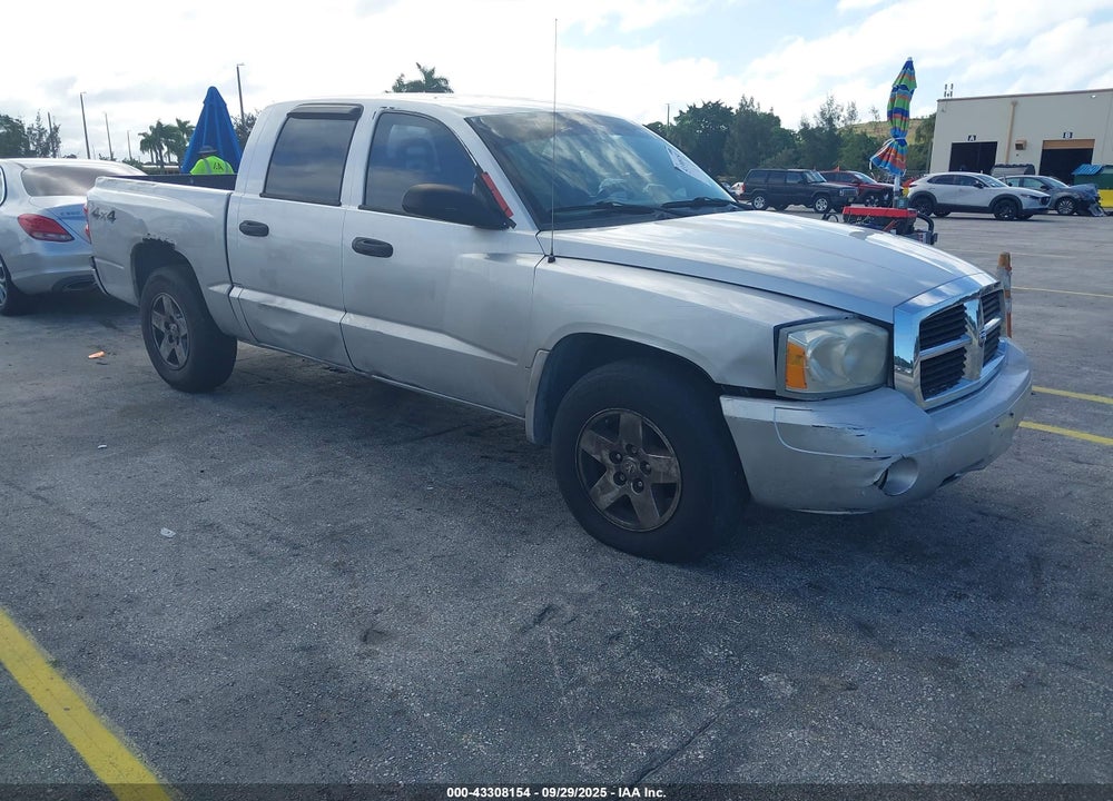 2006 DODGE DAKOTA SLT VIN: 1D7HW48KX6S624471