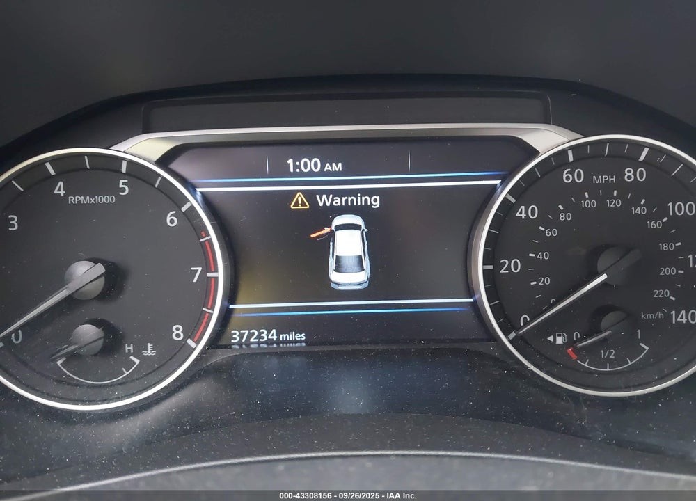 2024 NISSAN ALTIMA SV FWD VIN: 1N4BL4DV8RN386556