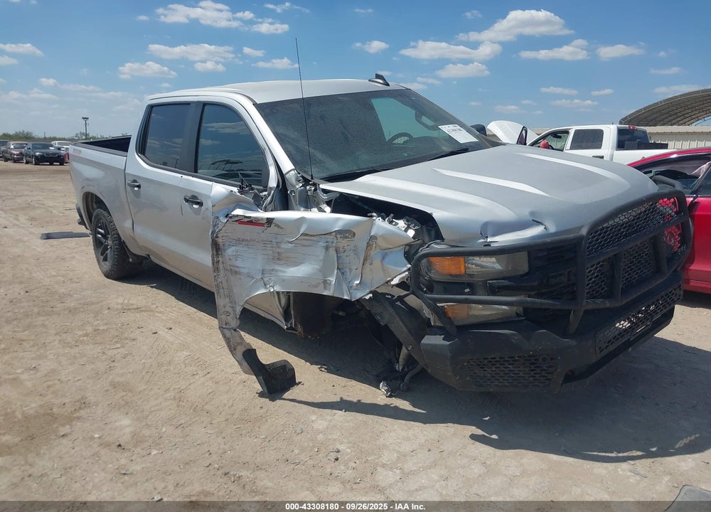 2021 CHEVROLET SILVERADO 1500 4WD SHORT BED CUSTOM TRAIL BOSS VIN: 1GCPYCEF2MZ365674