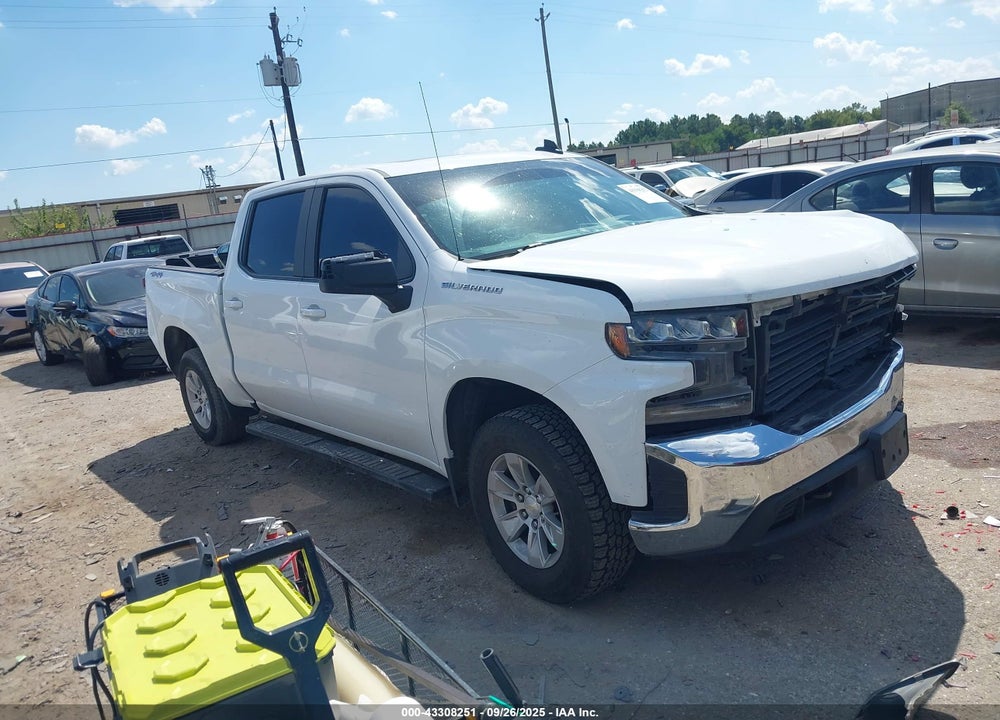 2020 CHEVROLET SILVERADO 1500 4WD SHORT BED LT VIN: 3GCPYDEK6LG245474