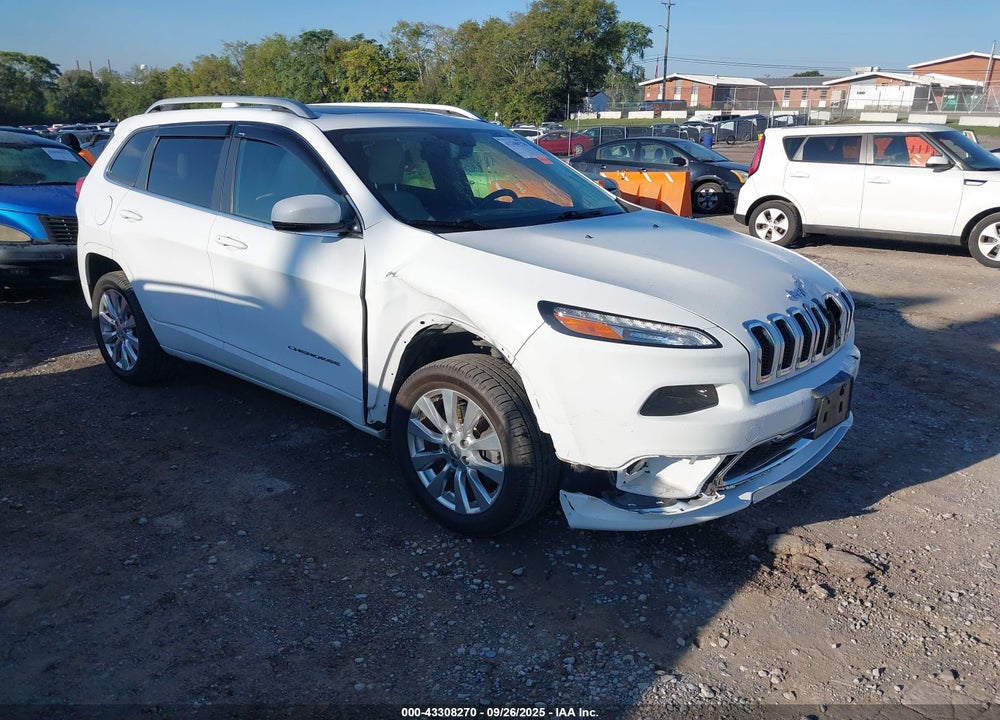 2016 JEEP CHEROKEE OVERLAND VIN: 1C4PJLJB9GW339215