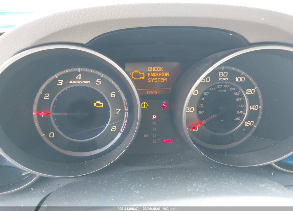 2009 ACURA MDX TECHNOLOGY PACKAGE VIN: 2HNYD28419H516624