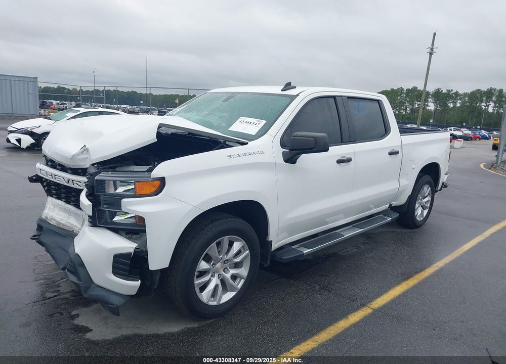 2019 CHEVROLET SILVERADO 1500 CUSTOM VIN: 3GCPWBEH7KG279582
