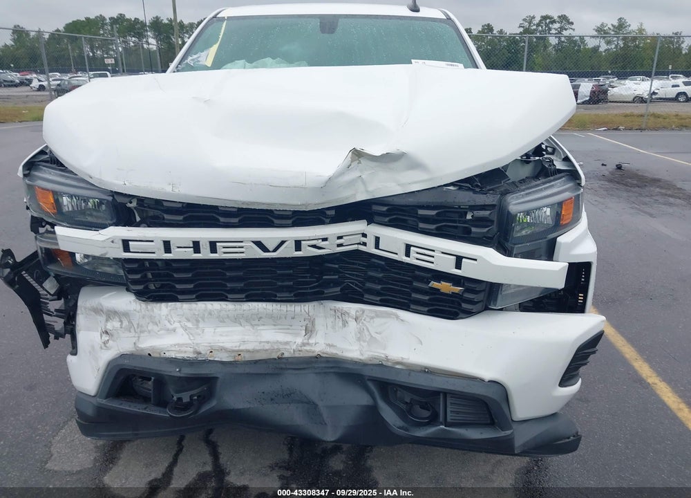 2019 CHEVROLET SILVERADO 1500 CUSTOM VIN: 3GCPWBEH7KG279582