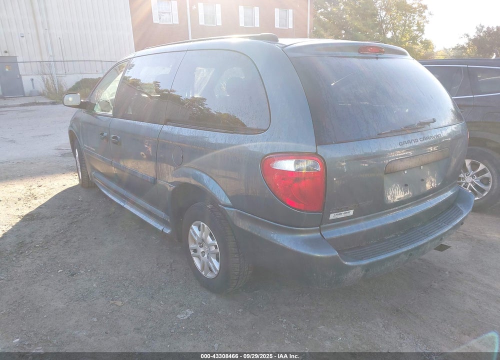2006 DODGE GRAND CARAVAN SE VIN: 1D4GP24R66B555498
