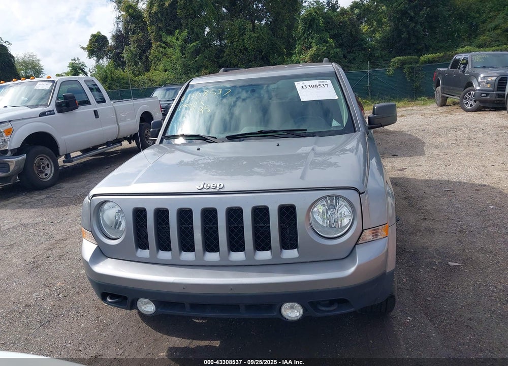 2016 JEEP PATRIOT LATITUDE VIN: 1C4NJRFB9GD522466